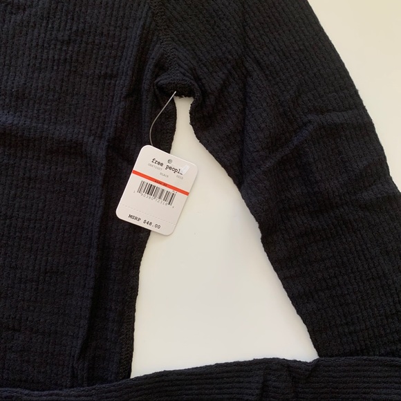 Free People | Black All You Want Bodysuit XS - Picture 4 of 12